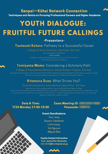 Teaching 3, Youth Dialogue - Fruitful Future Callings